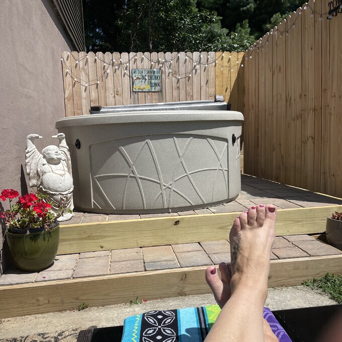 【Sports&Outdoors】Lifesmart Spas 4 - Person 13 - Jet Oval Plug And Play Hot Tub