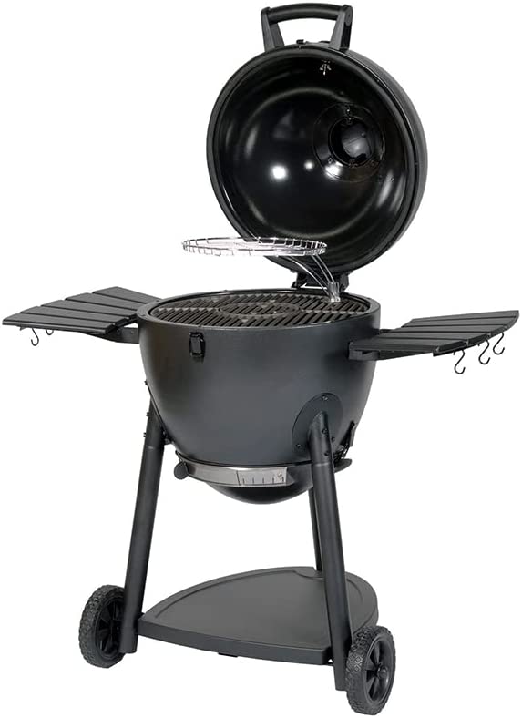 Char-Griller E16620 Akorn Kamado Charcoal Grill, Graphite