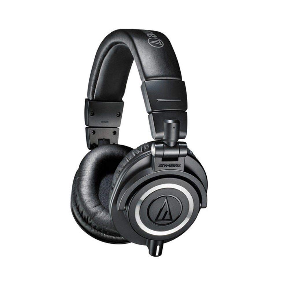 【Electronics】Audio-Technica ATH-M50x Professional Monitor Headphones + Slappa PRO Headphone Case