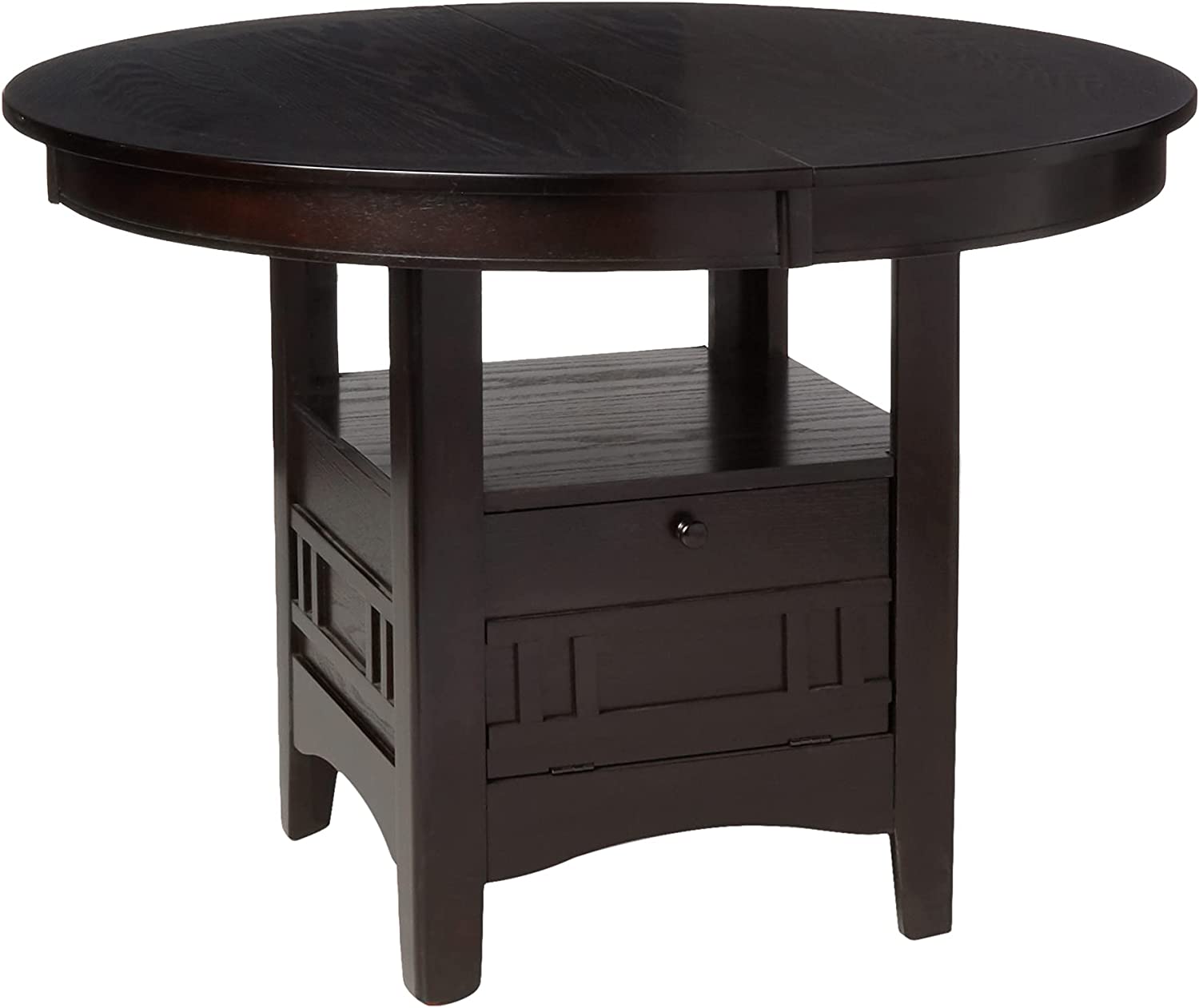 Coaster Home Furnishings Lavon 5-Piece Storage Table Dining Set Espresso and Black