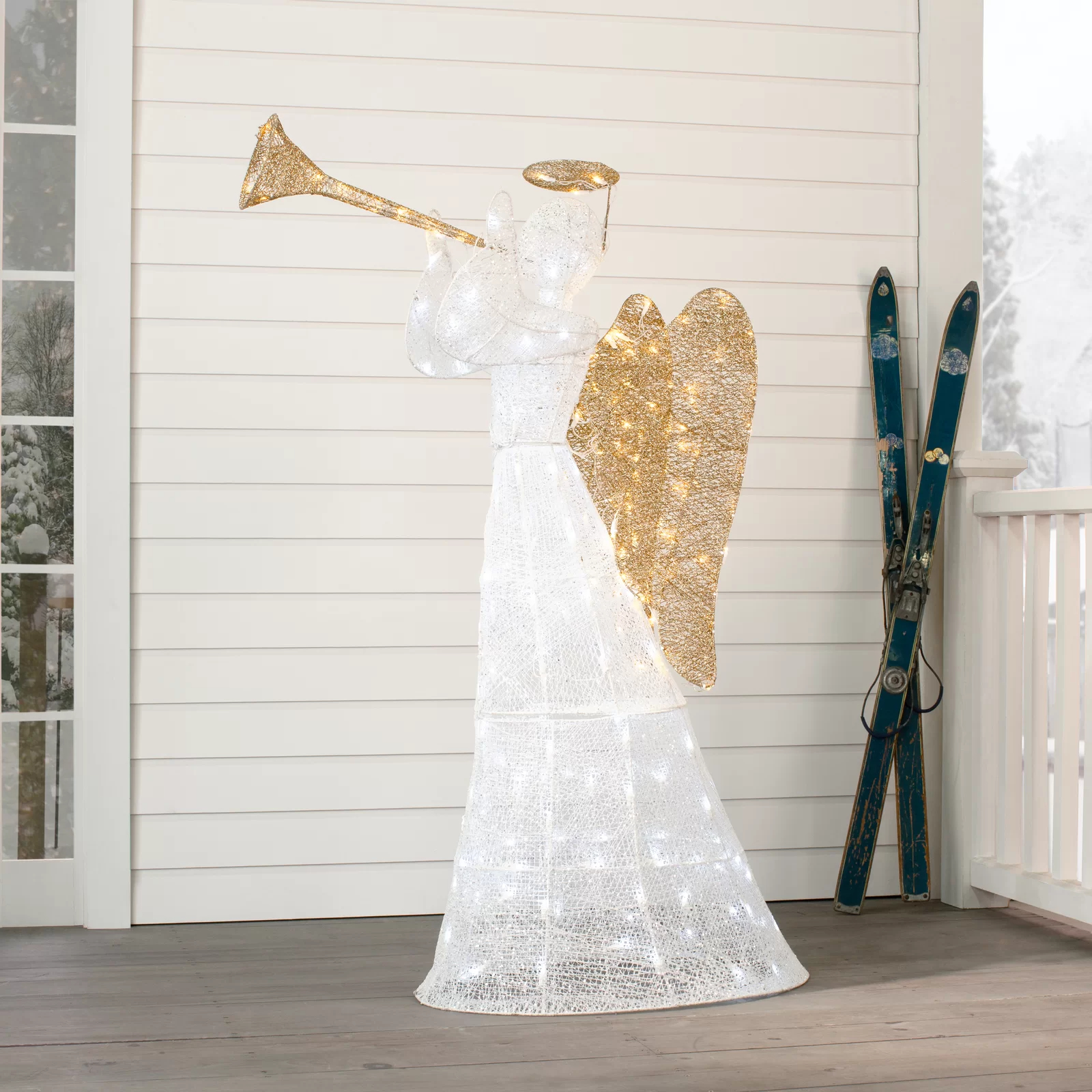 【Décor】Crystal Angel Lighted Display