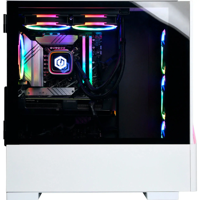 CyberPowerPC - Gamer Supreme Gaming Desktop - AMD Ryzen 7 7800X3D - 32GB Memory - NVIDIA GeForce RTX 4070 SUPER 12GB - 2TB SSD - White